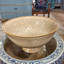 Bol rond classique en porcelaine brunâtre