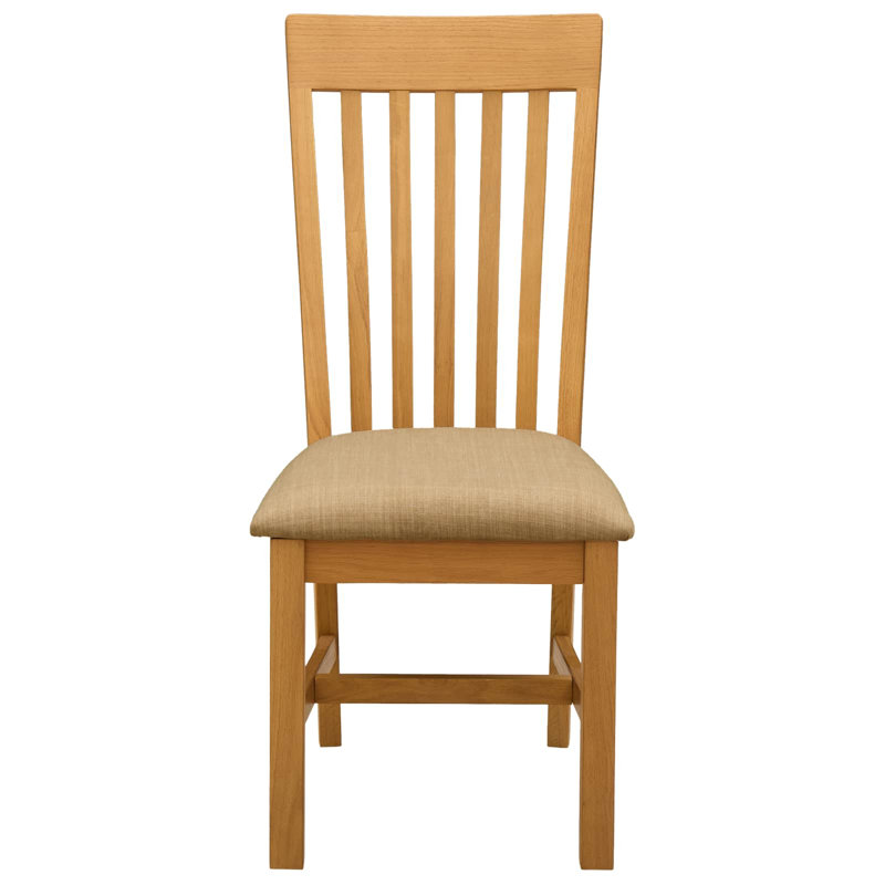 Side Chair in Black, Beige