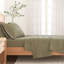 Heathered Cotton Blend Flannel Sheet Set-957236980-957236977