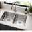32" Medium Equal Bowl Sink