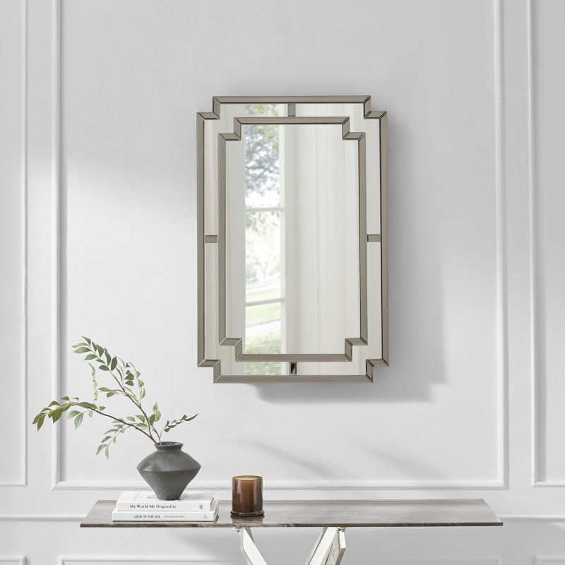 Weippe Glass Rectangle Mirror