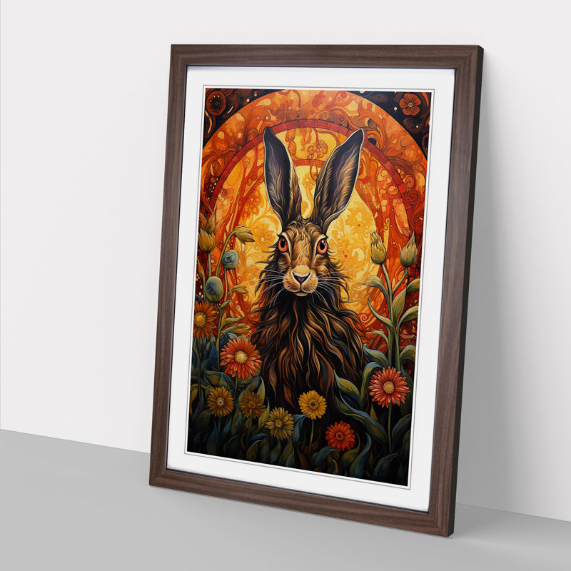 Hare Renaissance - 32248 Piece Single Picture Frame Print on Wood
