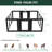FXW AuraSpace Acrylic Indoor Dog Playpen for Puppies and Small Dogs, 24 Inch, 12 Panels, Black-122720574-122720584