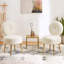Chaise de coiffeuse avec tabouret d'appoint Noehly-1983015704