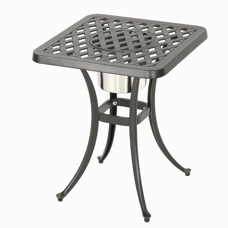 BISTRO TABLE WITH ICE BUCKET