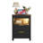 17.7"W 2-Drawer Nightstand With Light-796780065