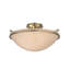 Simple Lines Bowl Semi Flush Mount-2053057557-2053057647-2053057561