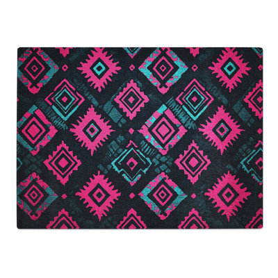 Bold Futuristic Pattern Vol.6  Glass Chopping Board