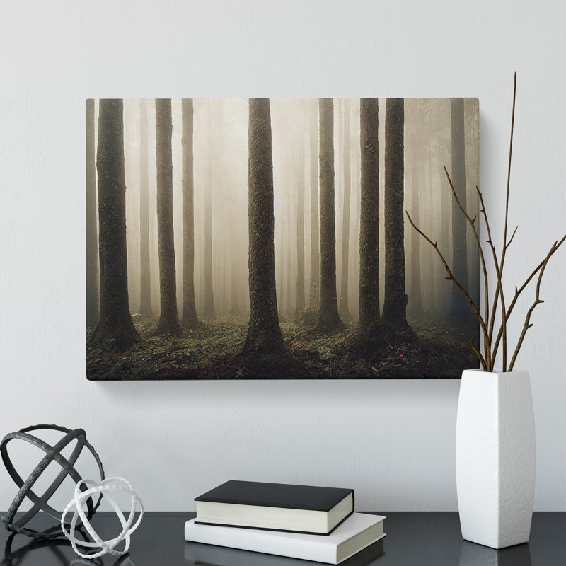 Forest Mist Vol.2 - Wrapped Canvas, 35cm H x 50cm W x 3cm D