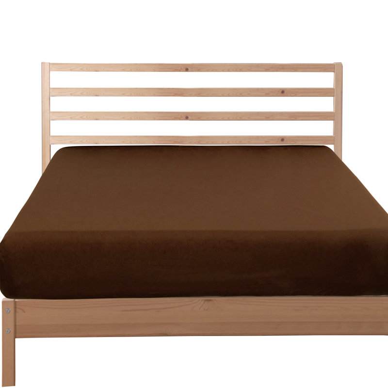 Drap-housse, Très grand, Brun