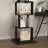 6-layer board rotating floor stand simple bookshelf-260385266-260385265