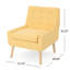 Fauteuil d'appoint, fauteuil d'appoint moderne, fauteuil à oreilles rembourré, fauteuil