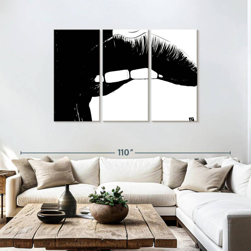 Bite, 48" H x 74" W