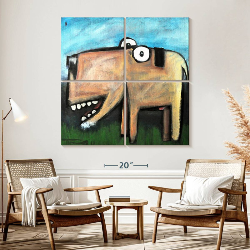 Affiche Brampt Dog II, H 57 po x l 57 po
