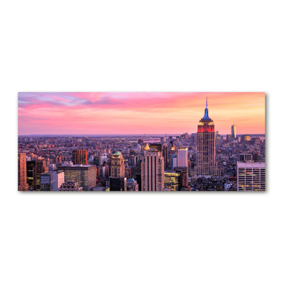 New York West - No Frame Print on Canvas