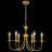 6-Light Dimmable Classic/Traditional Chandelier, Candle-Style Light Fixture For Dining Room & Entryway-770683347