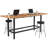 Metal Base Writing Desk with Power Outlet-88886255