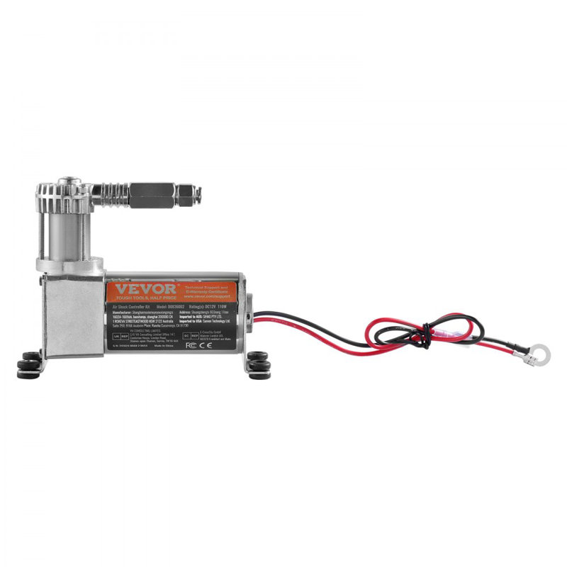 Système de compresseur d'air à bord à un seul chemin 12V 100PSI