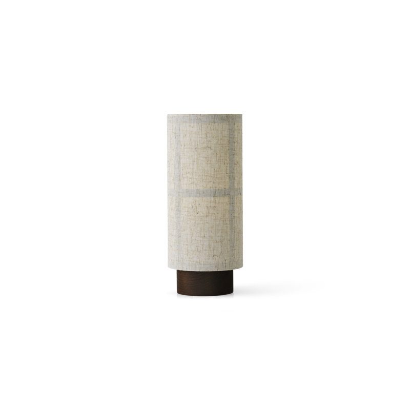 Hashira Table Lamp, Raw, Stained Oak