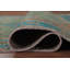 Tapis traditionnel rétro vert 6 x 10