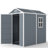 6X4 FT Resin Outdoor Storage Sheds