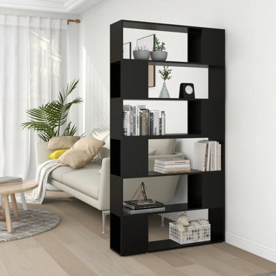 Eslow 188 cm H x 100 cm W Room Divider Bookcase