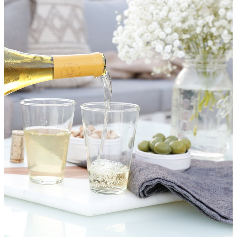 Glenn Cotton Blend Square Napkins, Gray