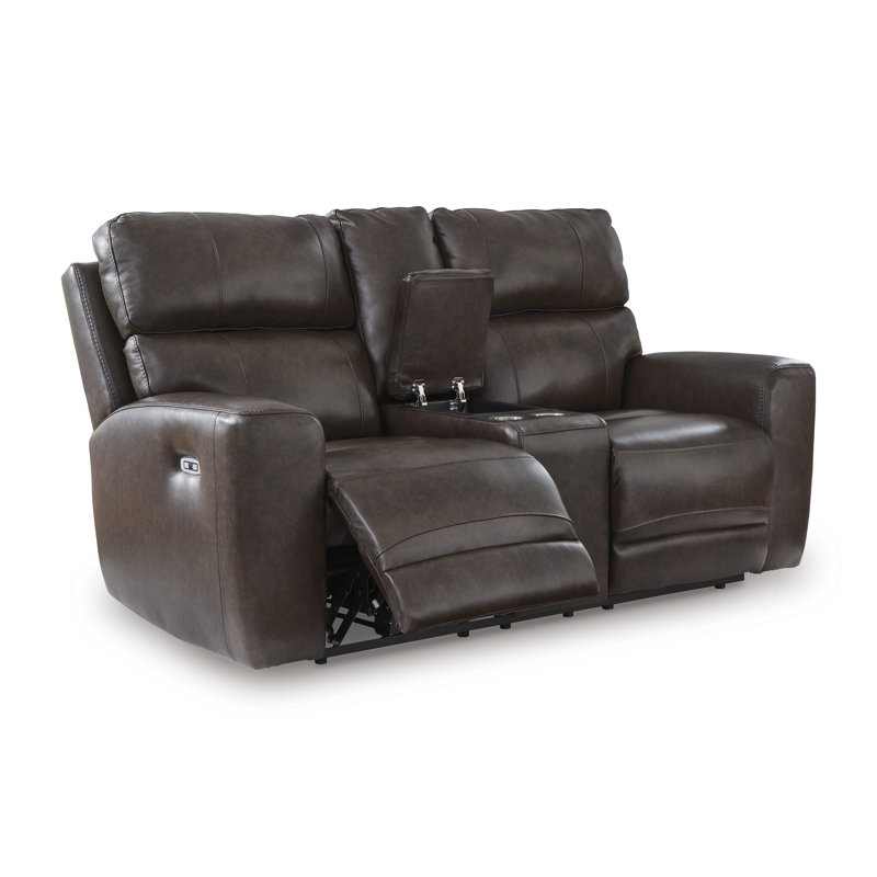 Causeuse inclinable électrique avec console Wachter