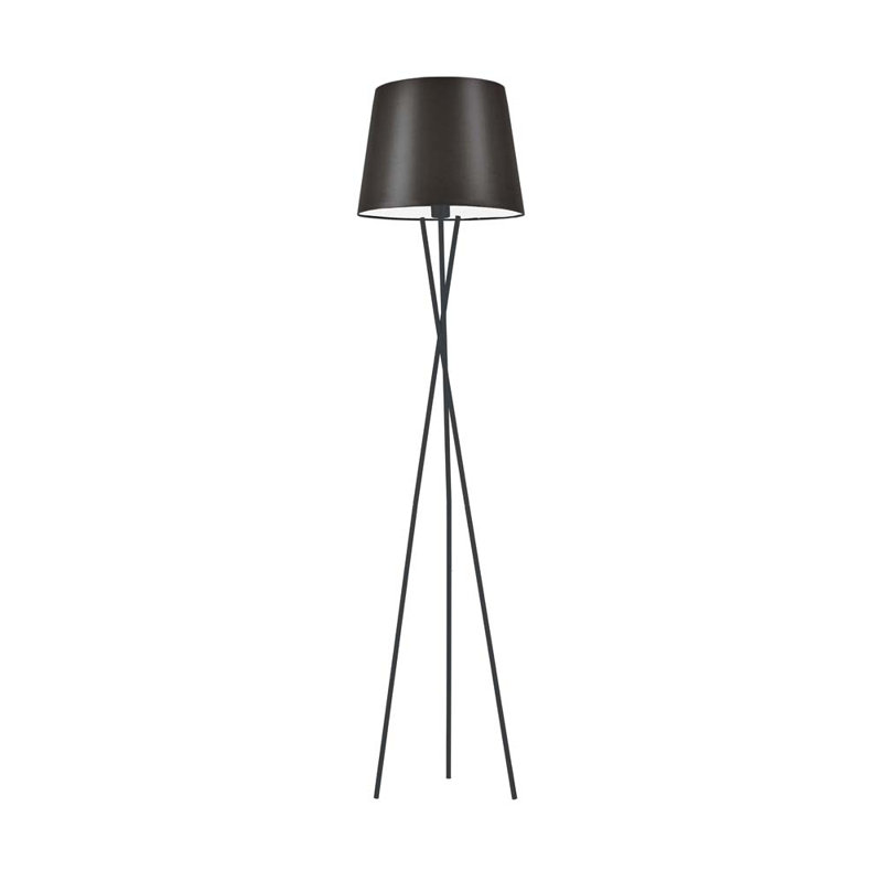 Arlaith 165cm Tripod Floor Lamp, Brown, Black