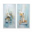 Ensemble de 2 articles de toilette muraux Blue Minimalisme-1638157469-1638157408