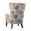 Fauteuil à oreilles Arianna Graceful Swoop - Un ajout élégant à votre décor