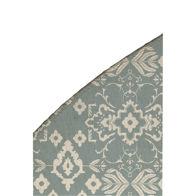 Tapis d'extérieur Block, Rond 5 pi