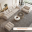 Canapé modulaire 106,3 "en microfibre beige
