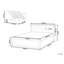 Ottoman Bed Pine Wood LAMBRES White-64482212