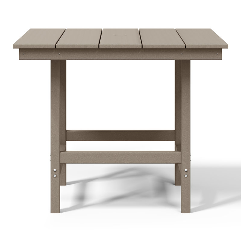 Table de salle à manger 36 ", Bois patiné