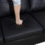 Canapé modulaire réversible moderne avec repose-pieds de rangement, table basse pliable et porte-gobelets, canapé en similicuir en forme de L-1286333151