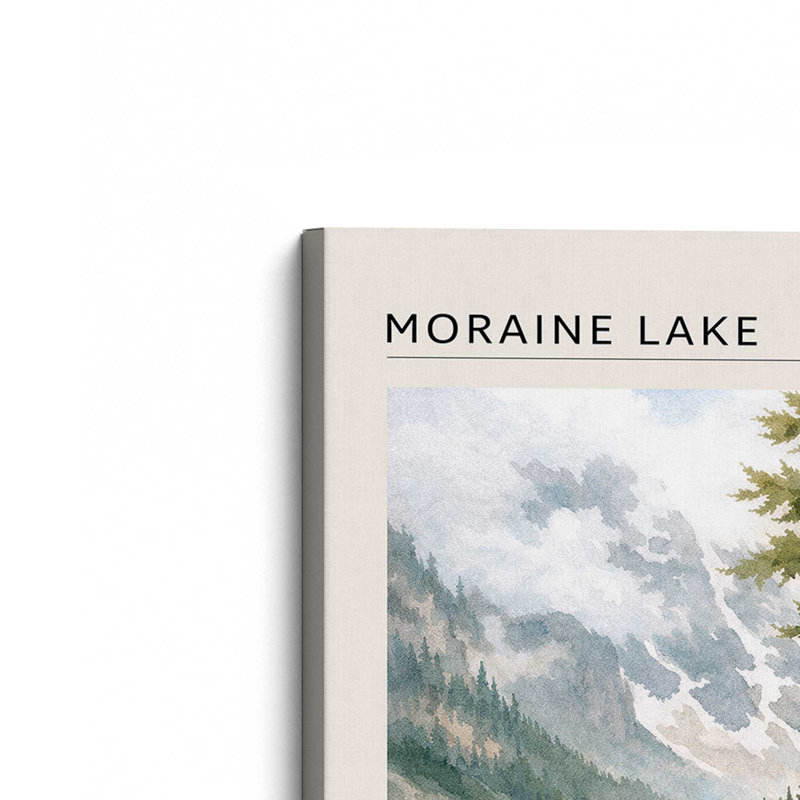 Moraine Lake Canvas Art Print, 24" x 36", Wrapped Canvas