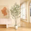 Faux olivier Altman avec pot de fleurs blanc Altman-1746677589