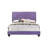 Contemporary Purple Full Size Bed