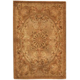 Hand-Knotted High-Quality Gold Area Rug