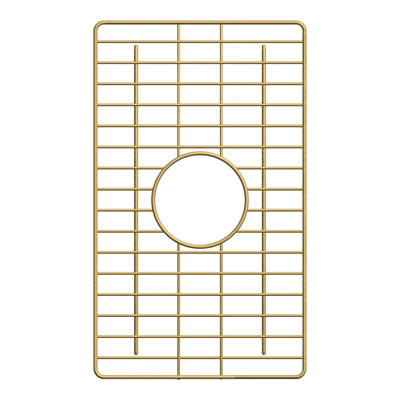 17.25"x10.25" Bottom Grid in Champagne Bronze PVD
