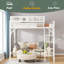 Lit mezzanine avec échelle, lit mezzanine en métal avec tablettes de rangement, lit mezzanine haut pour enfants adolescents,-1760358220-1760358221