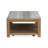Rectangular Caster Cocktail Table With End Table-1887209832