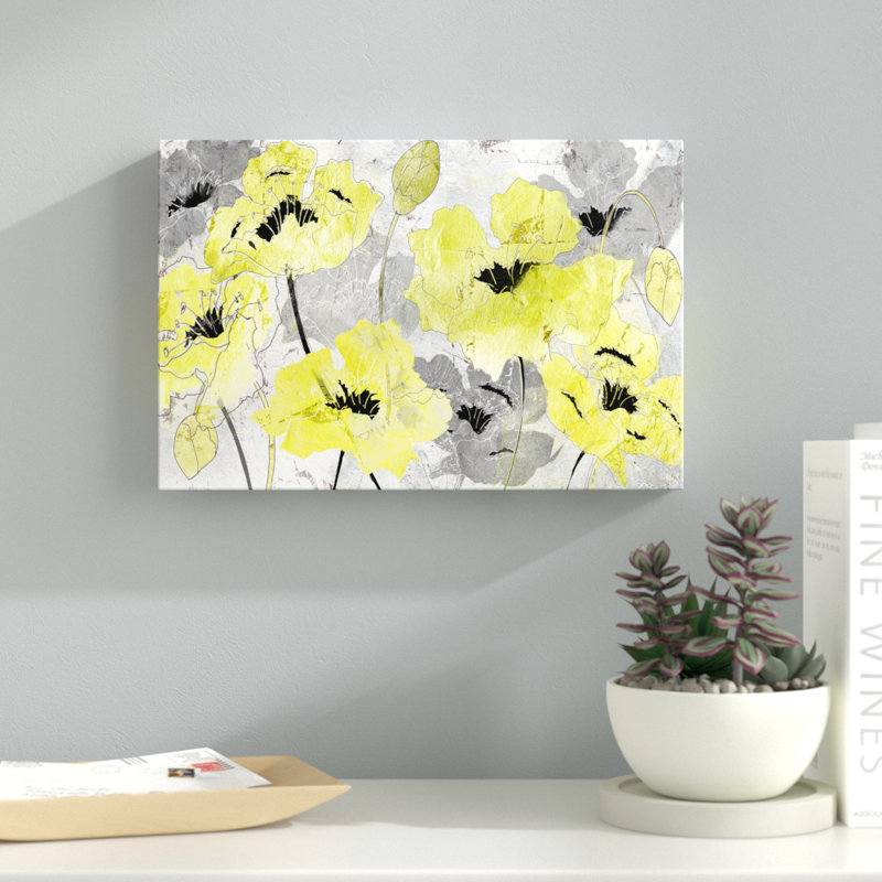 " Poppies " by Tre Sorelle Studios, 10" H x 15" W