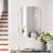 Rectangle Frameless Wall Mirror Accent Decorative Mirror Horizontal and Vertical for Bathroom