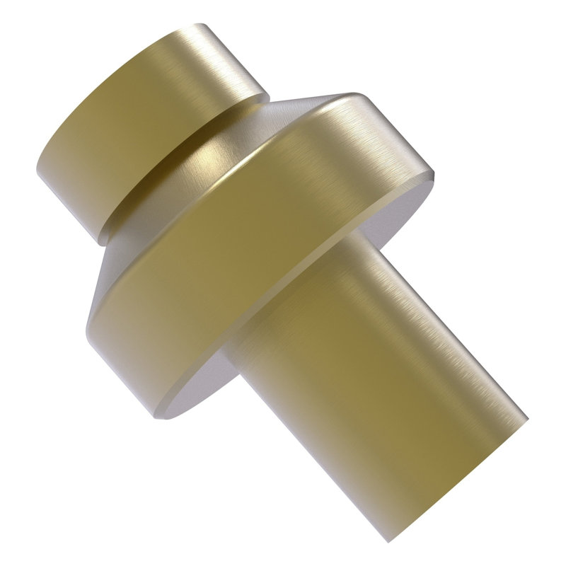 Poignée cylindrique de 1 po de diamètre Ballenas, Laiton satiné