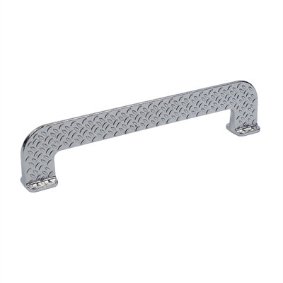 Poignée barre 6 5/16 po Diamond Plate