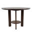 Table de salle à manger moderne 42 po pour 4 personnes avec pieds en bois massif pour la cuisine et la salle à manger-1647514381