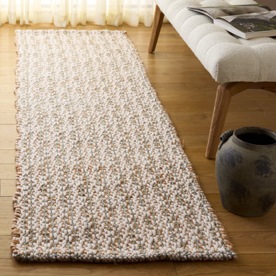 Tapis naturel / ivoire tissé à la main Natural Fiber 225