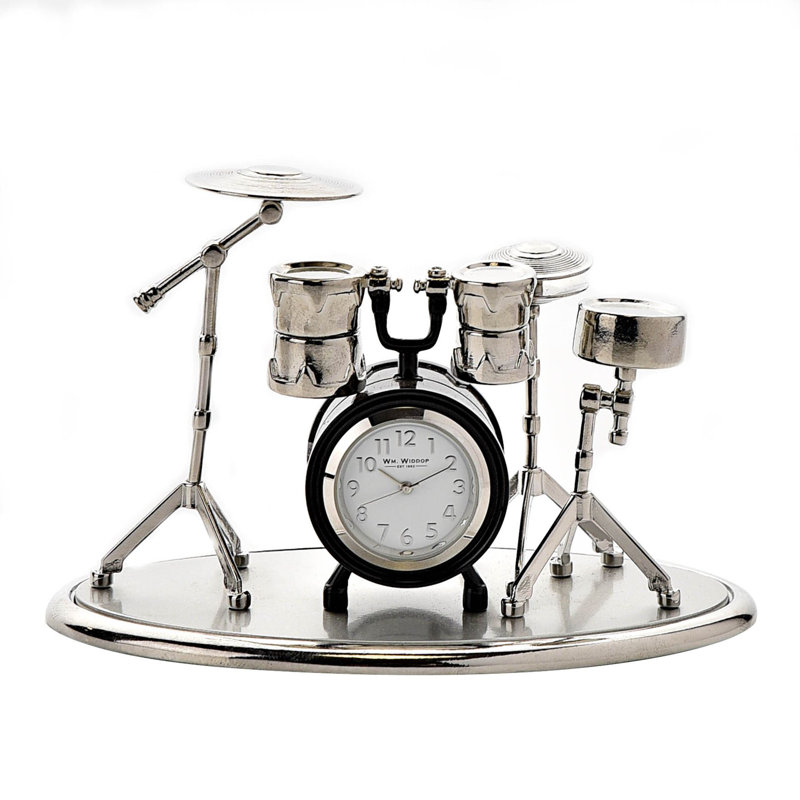 Metal Quartz movement / Crystal Tabletop Clock
